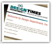 newsletter at the design department